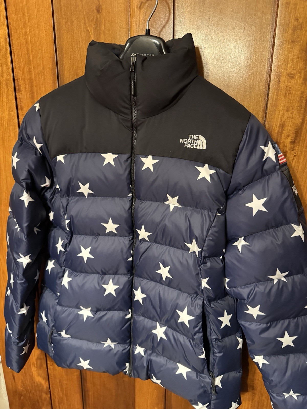 The North Face Women’s Olympic 2018 Nupste Down Stars Puffer-  Rare size- Large image 2