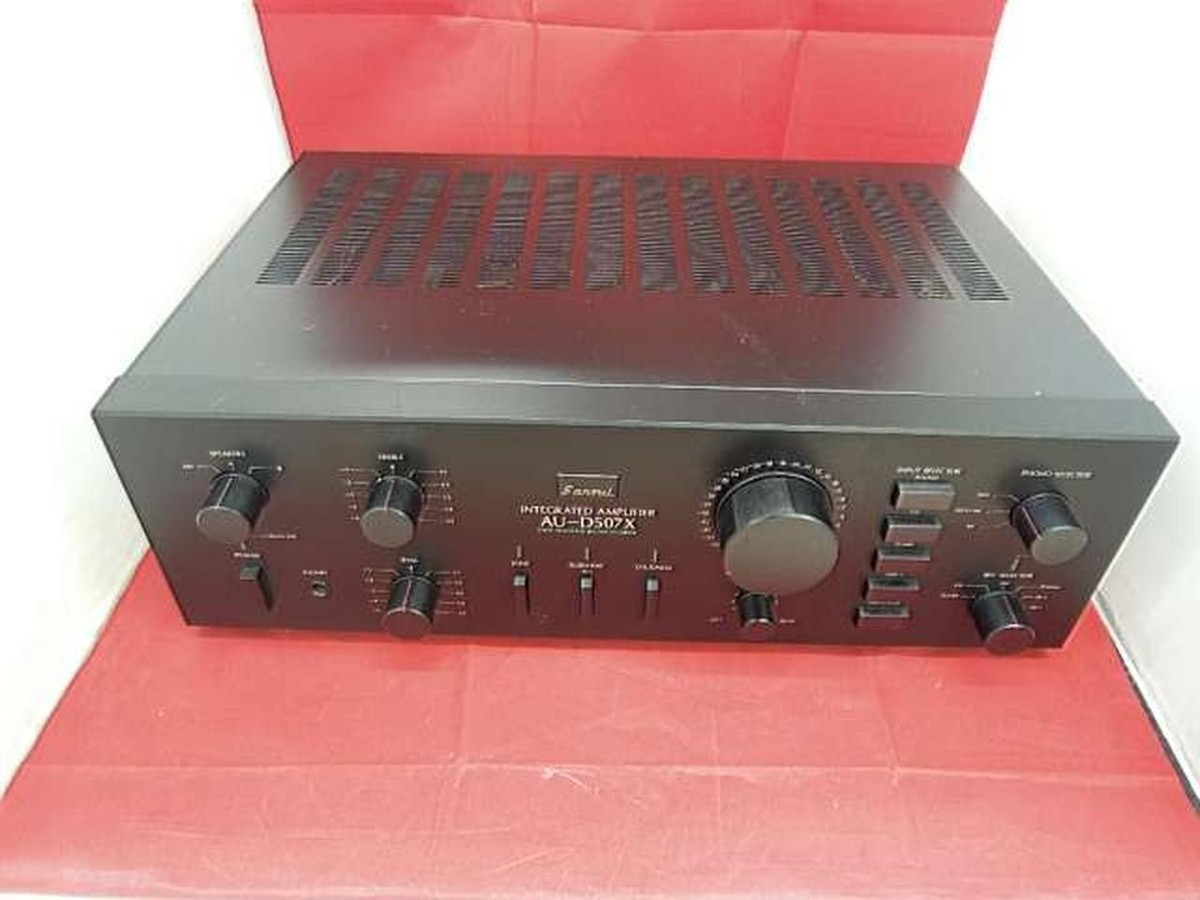 Premain Amplifier (Transistor) SANSUI Model No.: AU-D507X | eBay