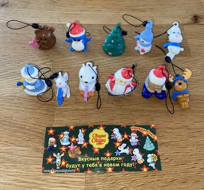 Fremdfirma - Komplettsatz Chupa Chups Weihnachtssatz Russland mit Beipackzettel 