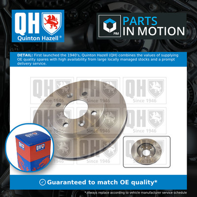 2x Brake Discs Pair Vented fits RENAULT R11 374 1.6D Front 83 to 88 238mm Set QH