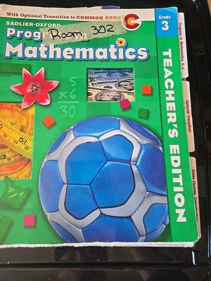 NEW Progress In Mathematics GRADE 3 TEACHER'S Edition Sadlier Oxford