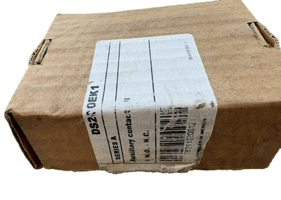 Cutler Hammer DS200EK1 Auxiliary Contact Kit (1 N.O. - N.C. Contact) Box Sealed