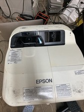 Epson Brightlink 595wi HDMI LCD Projector H599A 2833 Lamp Hours