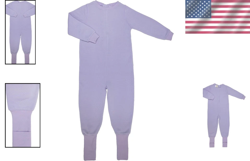 Dormir para niños con necesidades especiales | Orquídea | Cremallera trasera | Tallas 2-14 Foto 2 de 4