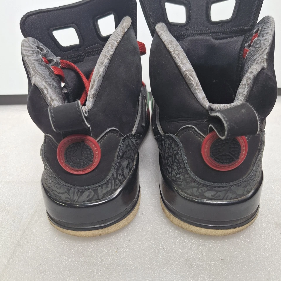 Nike Air Jordan Spizike Black Varsity Red Green Mens 8  315371-026 Sneakers OG - Image 3 of 4