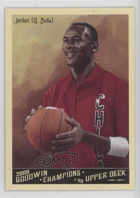 2009 Upper Deck Goodwin Champions Preview Michael Jordan #GCP-8 HOF 1jw8