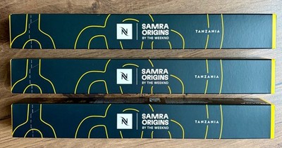 30 x NESPRESSO Original Kapseln SAMRA Origins Tanzania The Weeknd Limited + NEU