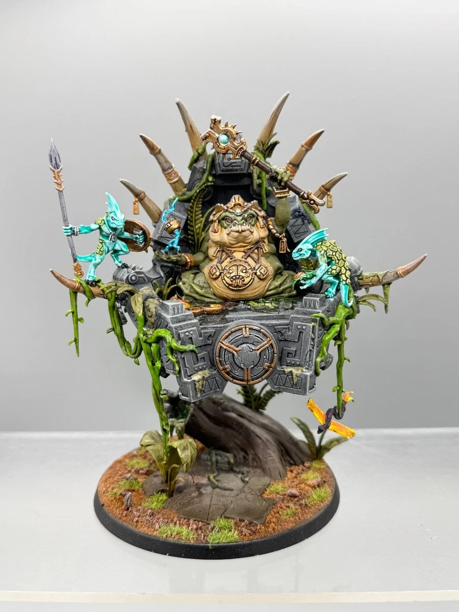Seraphon Warhammer Fantasy Chaos Fully Assembled & Painted for
