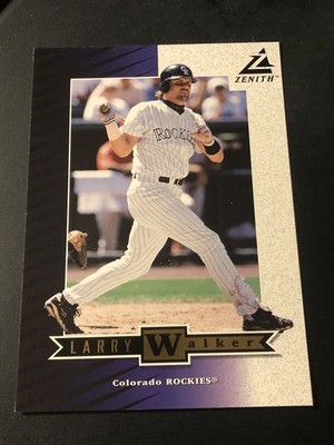1998 Zenith 5 X 7 Larry Walker #Z42