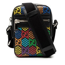 Gucci GG Psychedelic Crossbody Bag Black Mult...