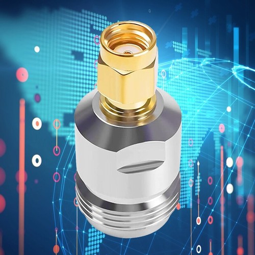 N Female to SMA Male Plug Straight RF Connector Adapter 50ohm - Zdjęcie 3 z 6