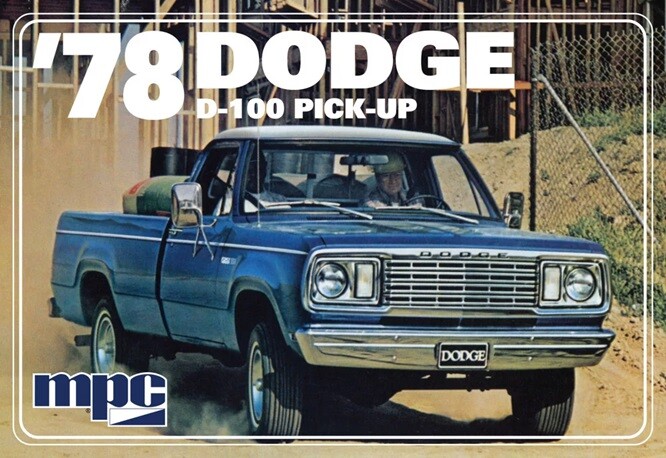 Amt/ Mpc MPC901 - 1/25 1978 Dodge D100 Custom Pickup (2T