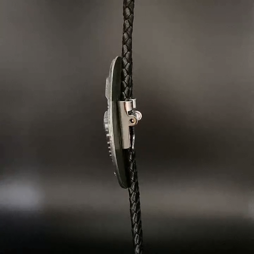 Vintage Western Fly Eagle Cowboy Cowgirl Bolo Tie - Video 1 of 1