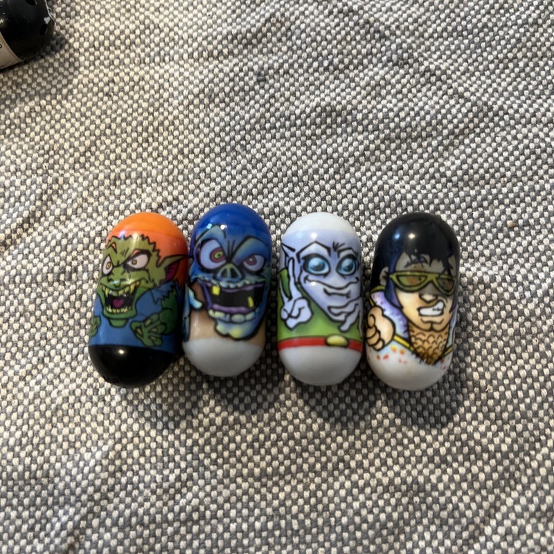 Lot of 4 Vintage Ja-Ru Crazee Jumpin Beans