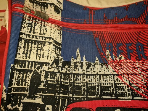 Coca - Cola Coke Collectibles London Calling Union Jack Messenger Bag NWT RARE ! - Picture 4 of 12