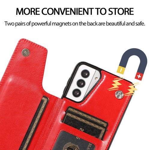 Leather Card Slot Wallet Case Cover Kickstand For Samsung Galaxy A13 A33 A53 A73 - Picture 37 of 81