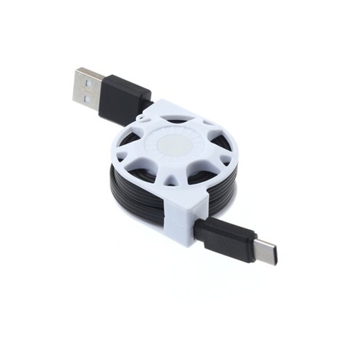 6.8Amp 34W 3-Port Home Charger Type-C Retractable USB Cable for Phones Tablets - 第 5/10 張圖片