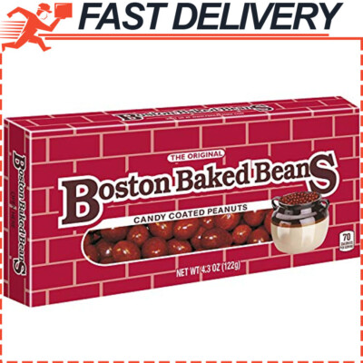 Boston Baked Beans Candy Coated Peanuts, 4.3 Ounce, Pack of 12