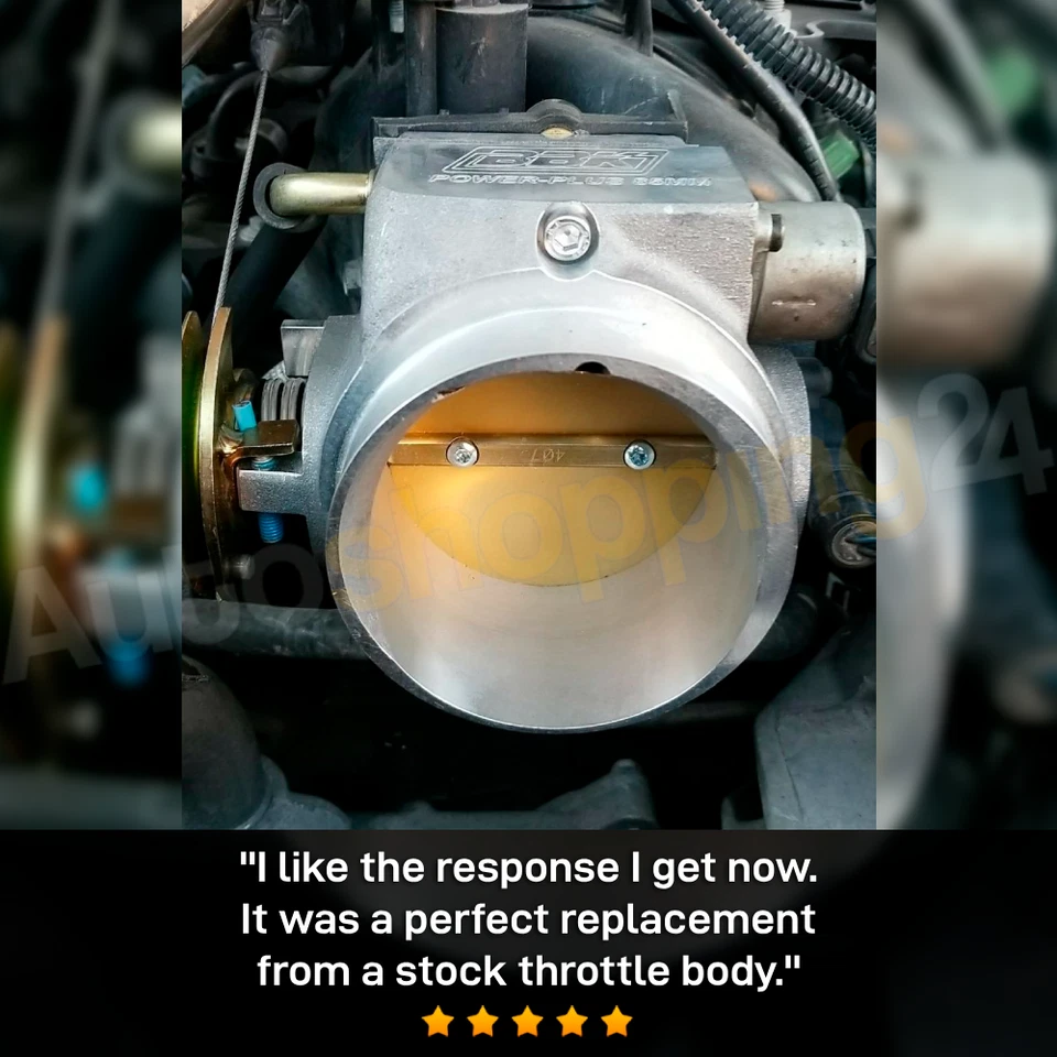 Cuerpo de acelerador BBK 17090 85 mm para camión 98-02 Camaro, Firebird V8 / 99-02 GM V8 Foto 2 de 4