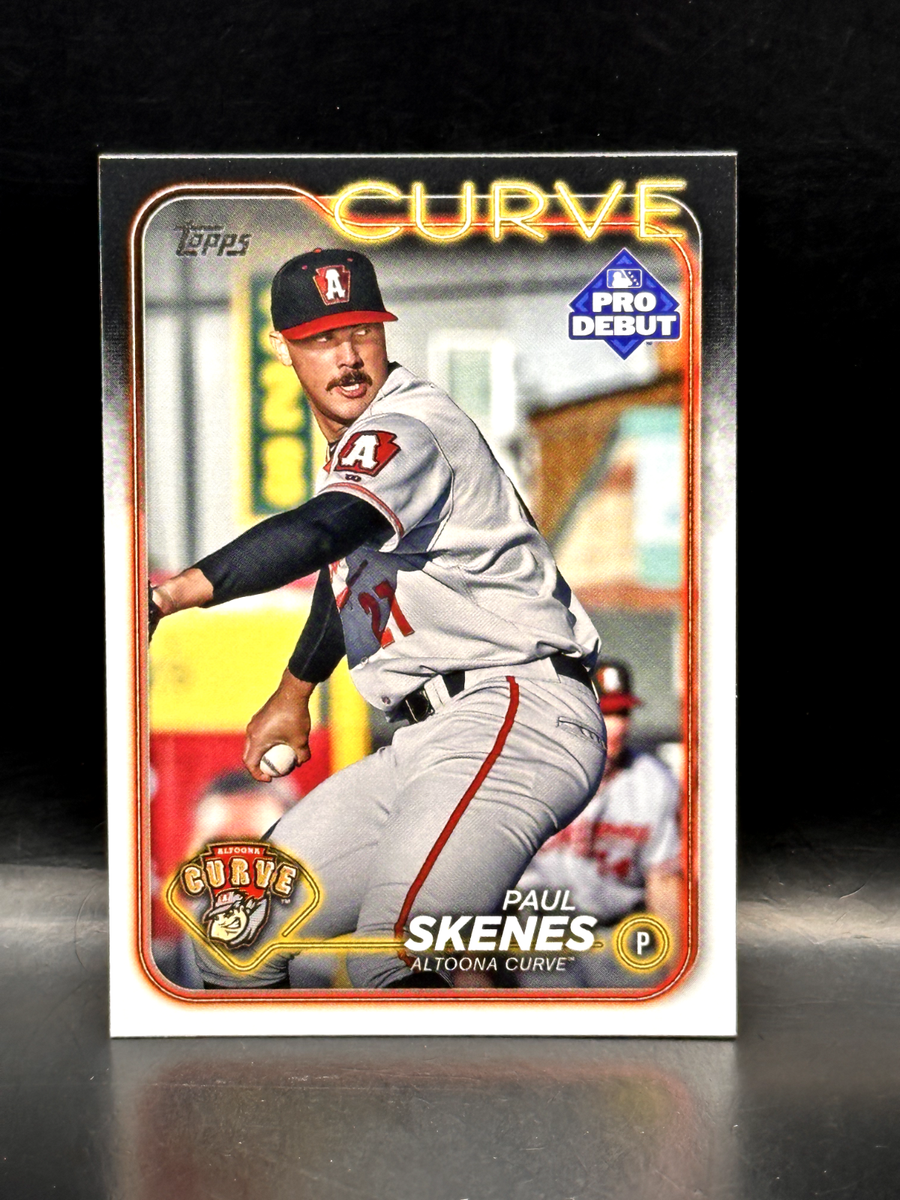 2024 Topps Pro Debut ポール スキーンズ 直筆サインカード PAUL SKENES CURVE 2024 TOPPS PRO DEBUT #PD-140 Pittsburgh Pirates