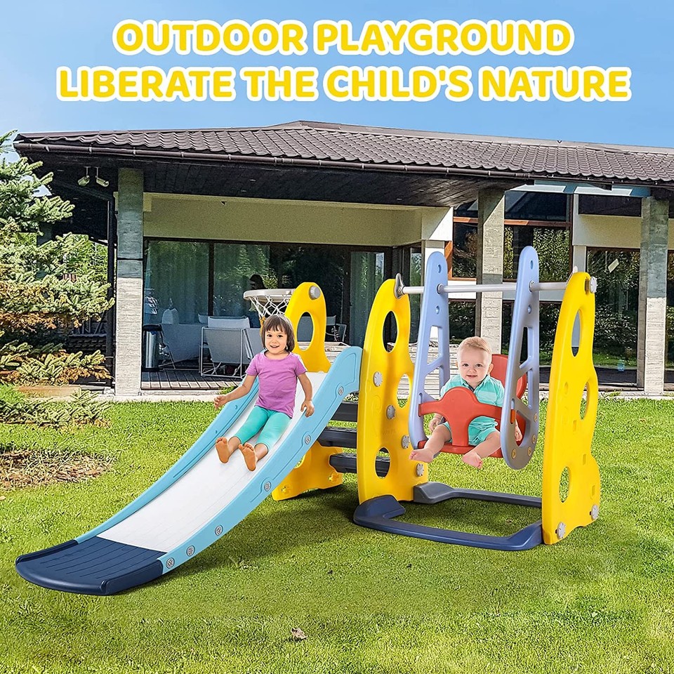 Rutsche Kinderrutsche Schaukel Garten Baby Draußen Zimmerrutsche