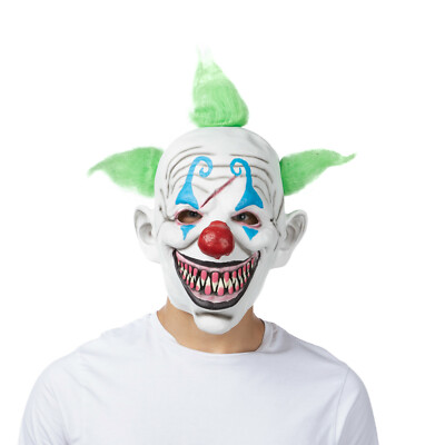 Zombie Clown Maske Für Erwachsene – Gruselig, Einheitsgröße, Aus Mexiko