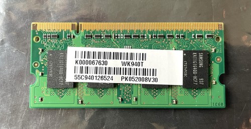 Samsung 1Gb Laptop Notebook RAM M470T2864QZ3-CF7 2Rx16 PC2 6400S-666-12-A3 - Afbeelding 2 van 2