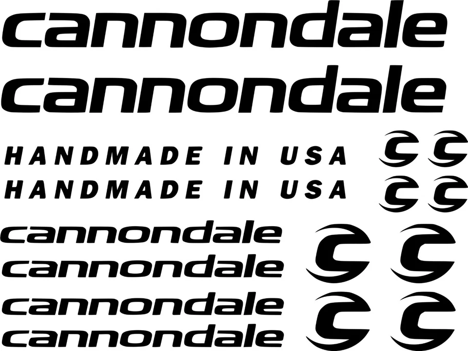 KIT CANNONDALE- PEGATINAS - STICKERS - VINILO - LAMINA - PACK- LOTE - VINYL