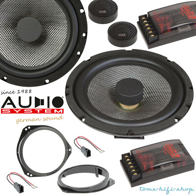 Audio System 260 Watt Lautsprecher Set für Renault Trafic II ab 01 Tür vorne