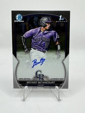 2023 Bryant Betancourt  Bowman Chrome Auto Rockies