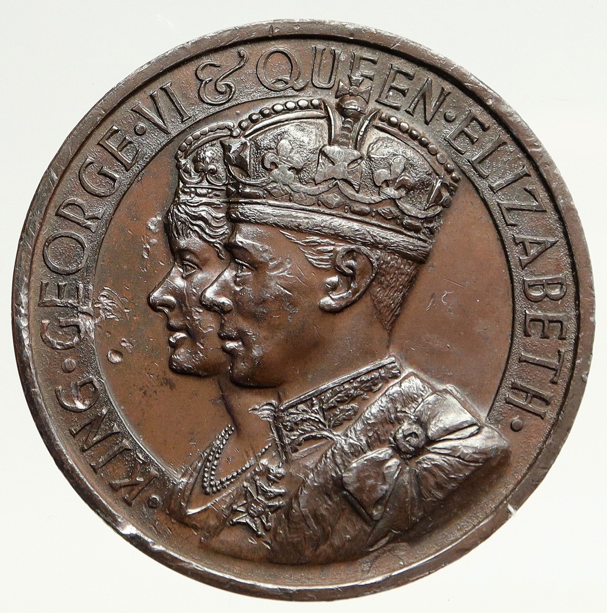1937 Great Britain UK Coronation King George VI & Elizabeth