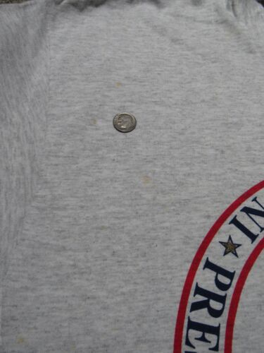Vtg 1993 CLINTON GORE Gold Glitter Print T-SHIRT Mens XL President Inauguration - Picture 10 of 12