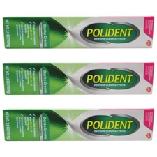 Gentle Yet Effective: Polident Denture Cleanser Paste x 3 Pack