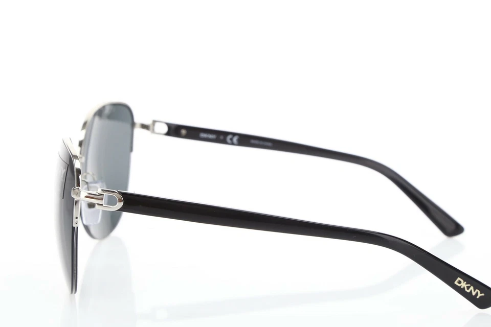 Gafas de sol DKNY 158792 para mujer DY5077 ojo de gato negras plateadas 59 17 135 Foto 4 de 4