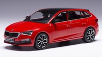 Ixo 1/43 Skoda 2019 Rot Modellbau Statisches Modell Diecast