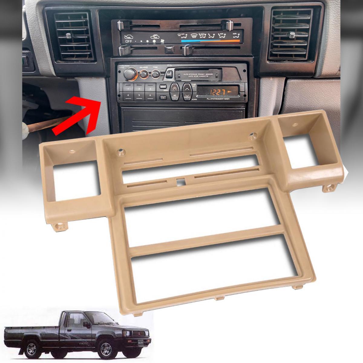 Air Radio Frame Ventilator Beige Color Fit Mitsubishi L200 Mighty