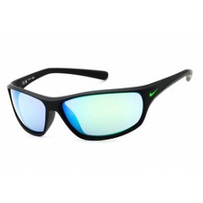 Nike Unisex Sunglasses Matte Black Rectangular Shape Frame NIKE RABID FQ4765 003