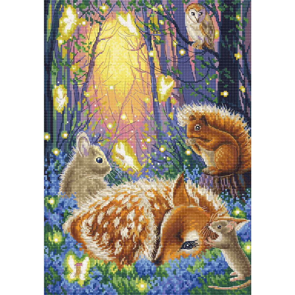 Letistitch counted cross stitch kit ""Forest of Dreams"", 30x21cm, DIY