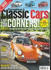 THOROUGHBRED  CLASSIC CARS MAGAZINE, LIVE FOR CORNERS  MARCH, 2020 ISSUE, 560