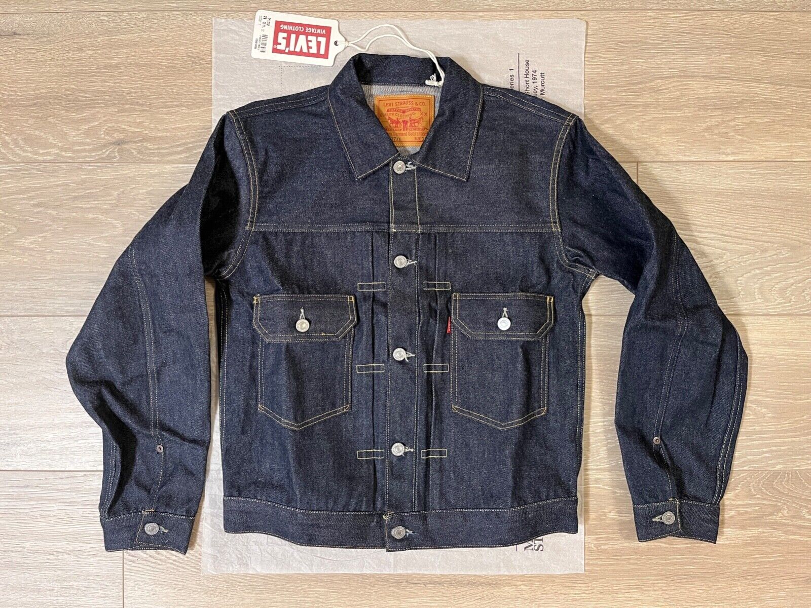 LEVI'S VINTAGE CLOTHING 1953 TYPE Ⅱ - Gジャン/デニムジャケット