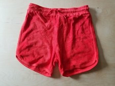 NWT Hanna Andersson RED SOFT LOOP TERRY SHORTS 140 10  36