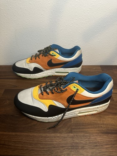 Nike Air Max 1 Multi Mix Sneakers Men's Size 10.5 Multicolor Shoes CZ8140-001 - Picture 4 of 11
