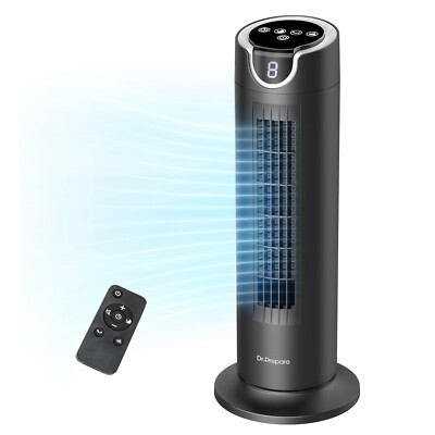 Dr. Prepare Dr. Prepare 16-inch Tower Fan with 12W DC Motor