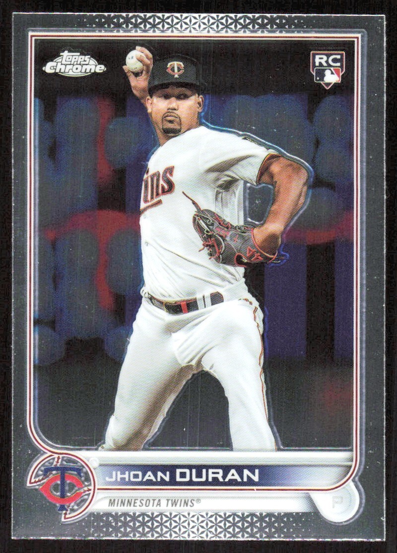 2022 10746B Topps Chrome Update Jhoan Duran Rookie Minnesota Twins #USC34