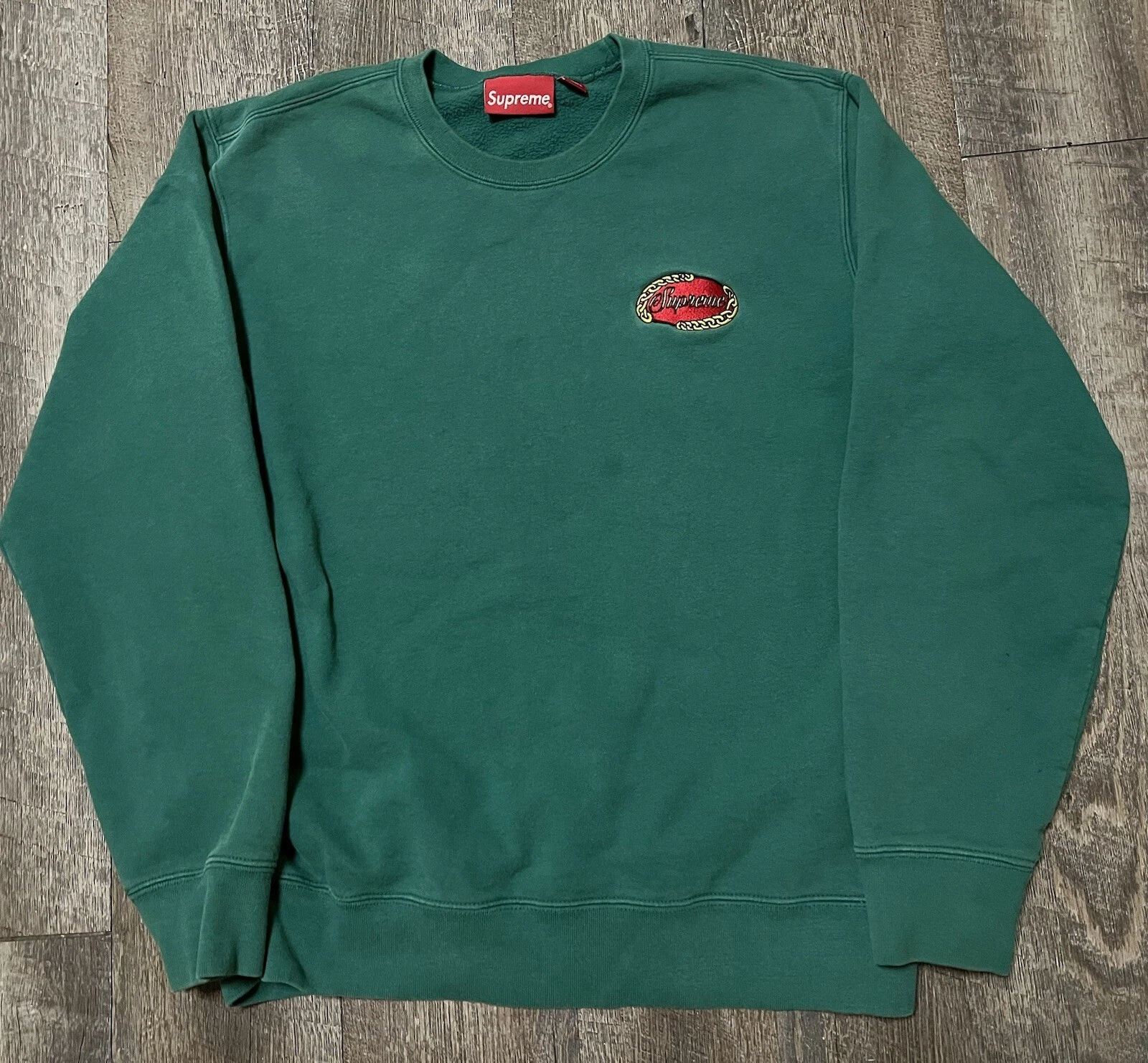 Pull col rond logo chaîne suprême taille M