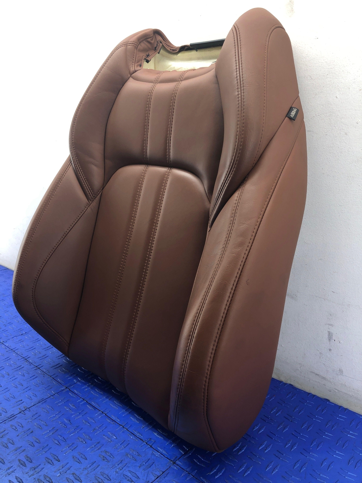 2017-2021 MASERATI QUATTROPORTE FRONT LEFT UPPER HEATED SEAT CUSHION BROWN OEM