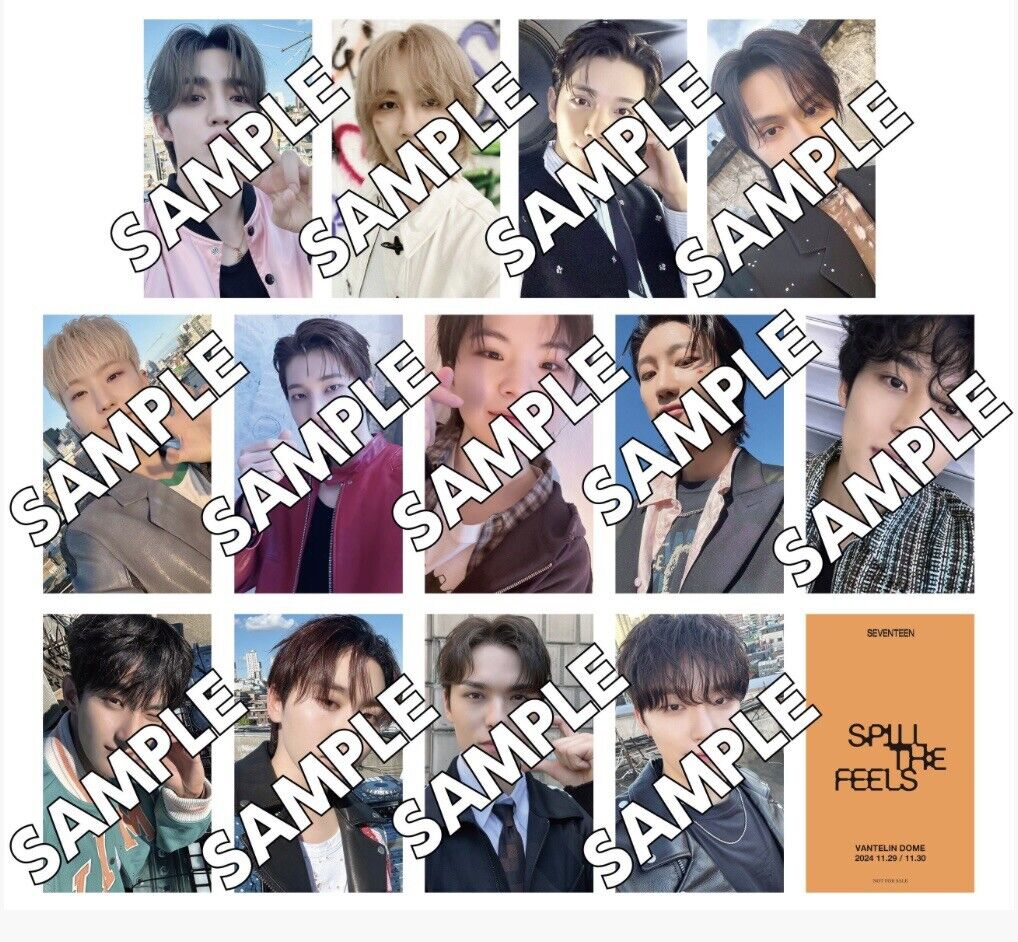 SEVENTEEN Spill the feels NAGOYA Venue limited UMS Japan SEVENTEEN Spill the feels NAGOYA Venue limited UMS Japan