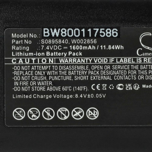 2x Batteria per Dymo LabelManager 420P 360D stampante 1600mAh - Foto 5 di 9