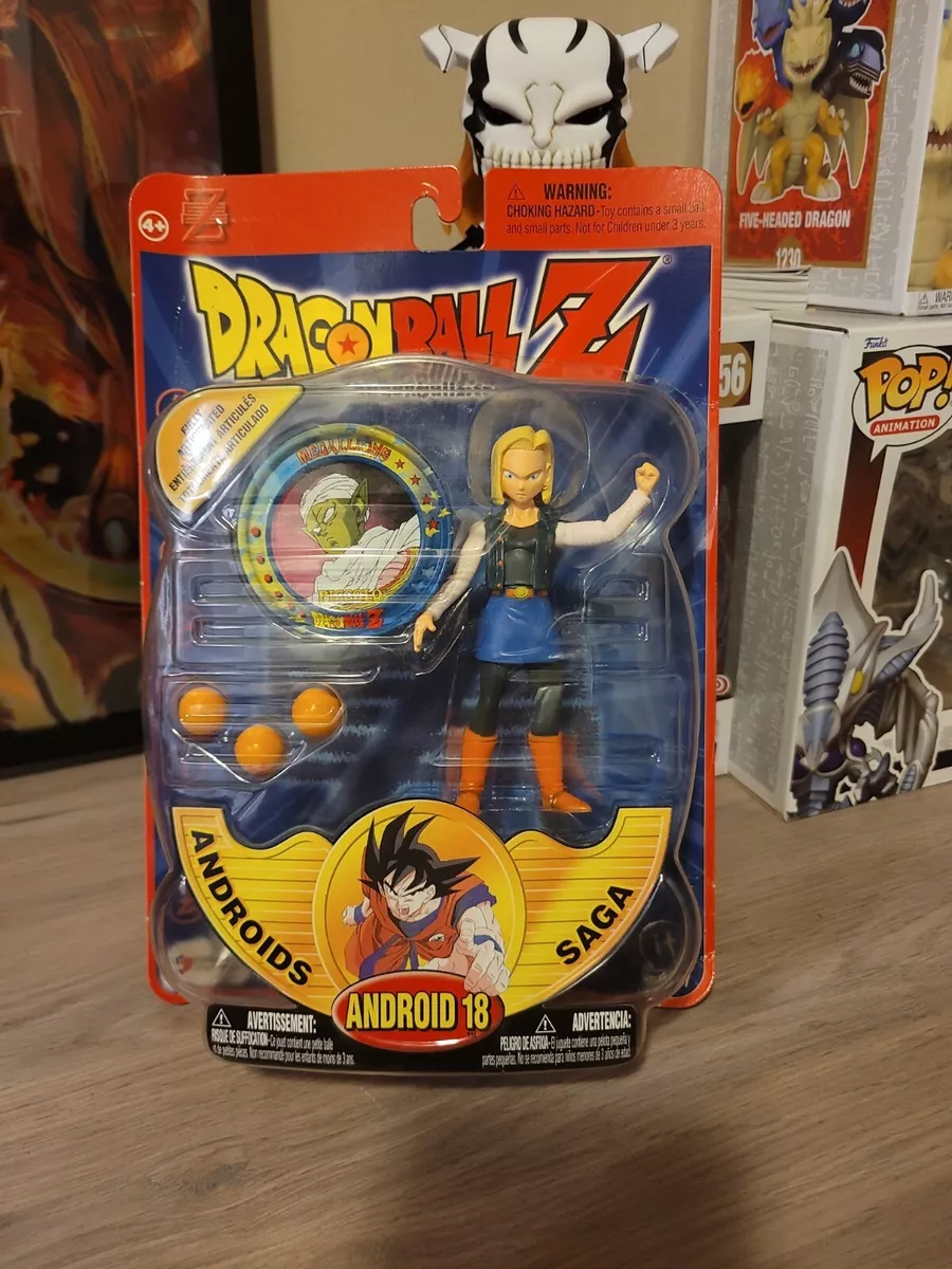 Dragonball Z Androids Saga Android 18 Action Figure Irwin Toys NEW