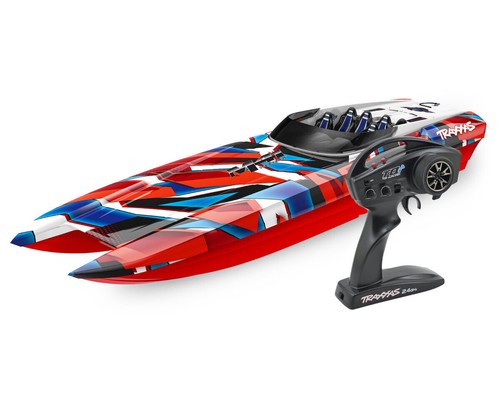 Traxxas DCB M41 Catamaran Red Platinum Plus Combo TRX57046-4-REDR-PLATINUM-PLUS-C... - Picture 2 of 5